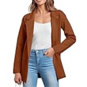 Amazon Essentials Open Front Cardigan Blazer